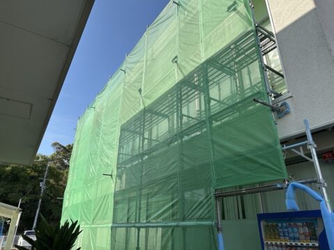 大阪狭山市　美容院　KAINO様　外壁メンテナンス工事