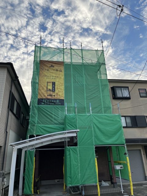 堺市東区　外壁修繕工事　屋根塗装